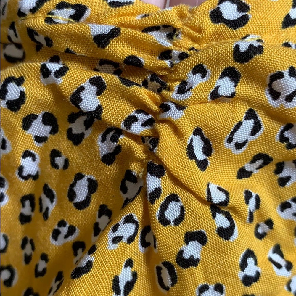 Leopard Ribbed Square Cut Shirt - Picture 2 of 4